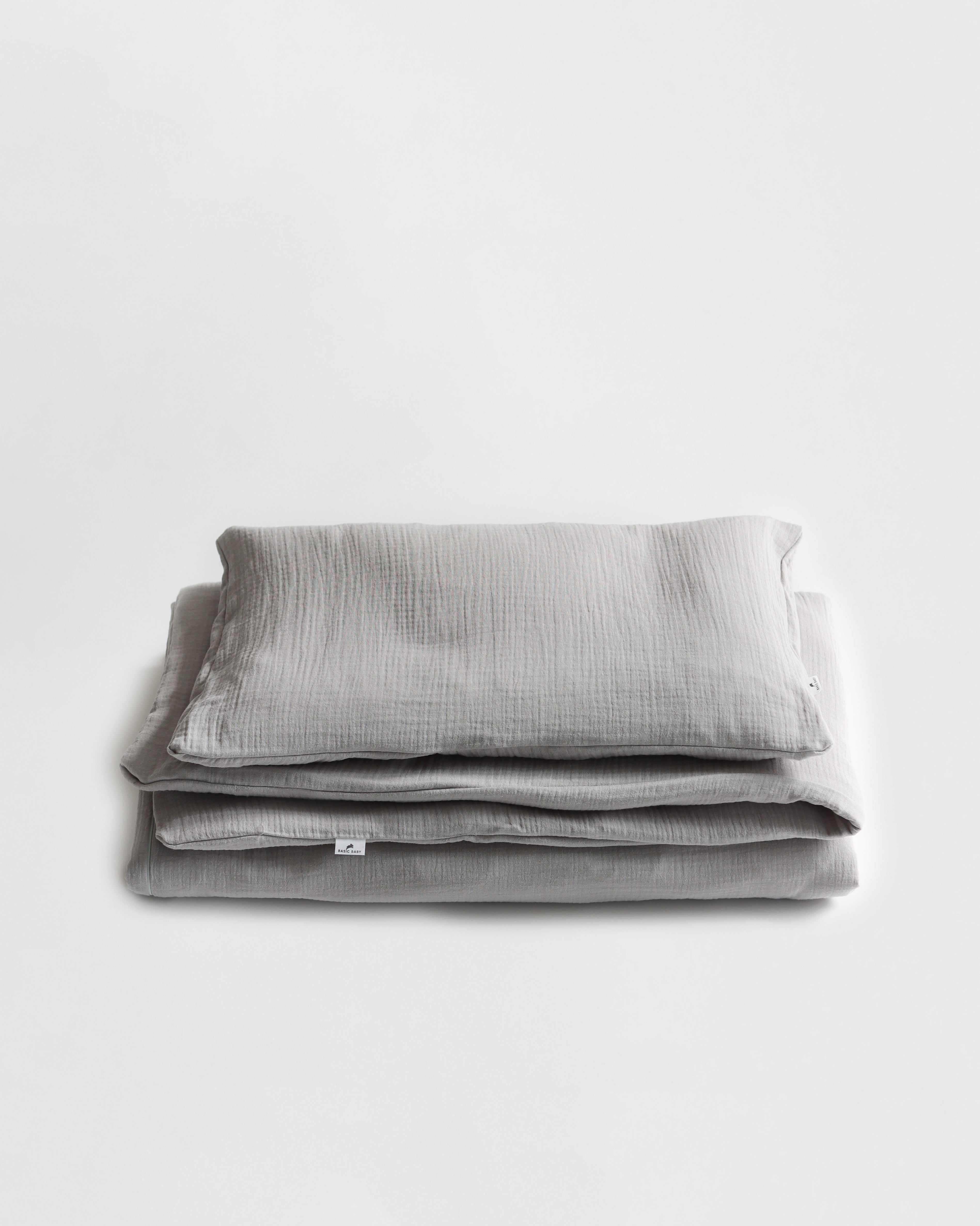 100% pamut muszlin ágynemű 'SILVER GREY'