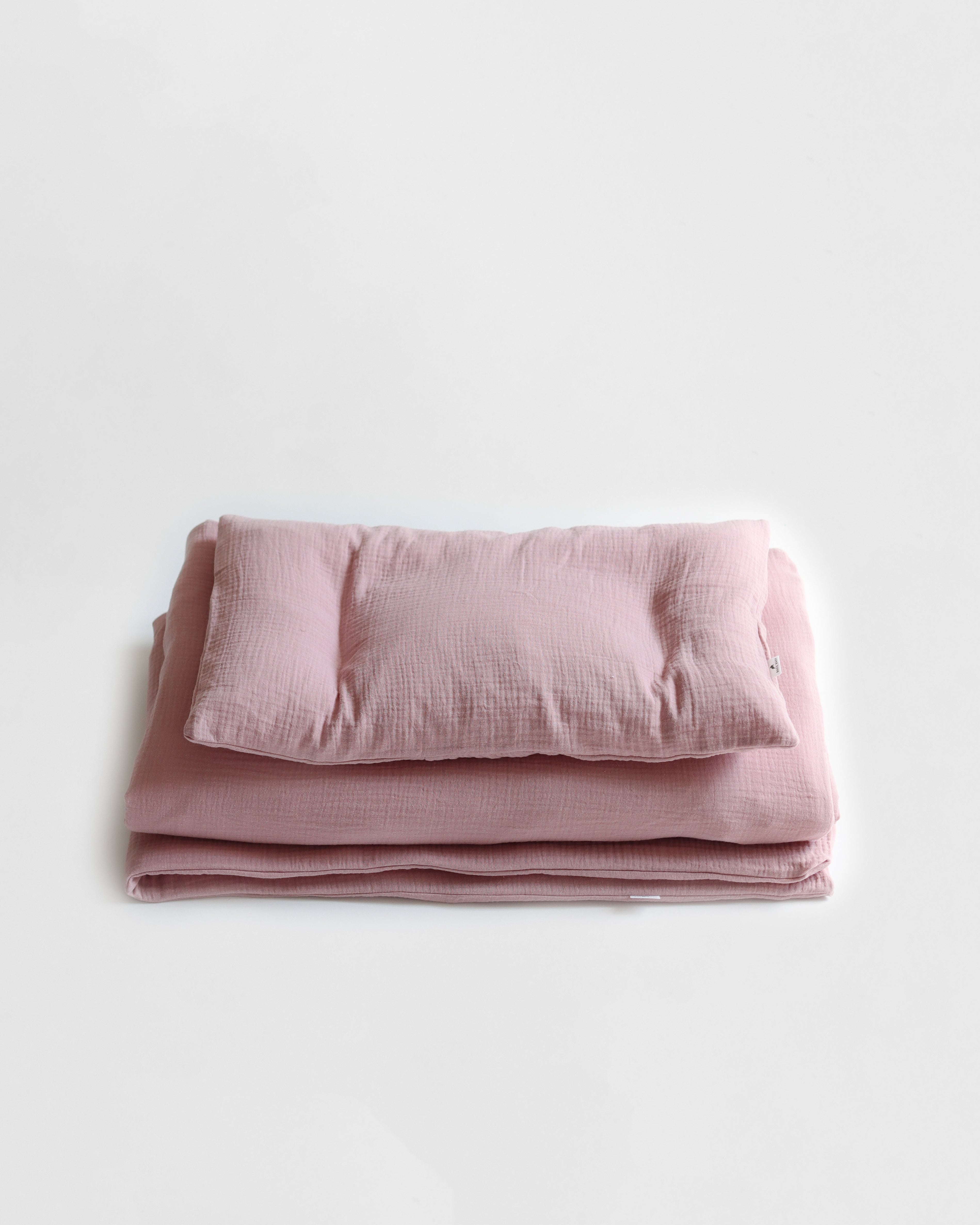 100% pamut muszlin ágynemű 'DUSTY PINK'