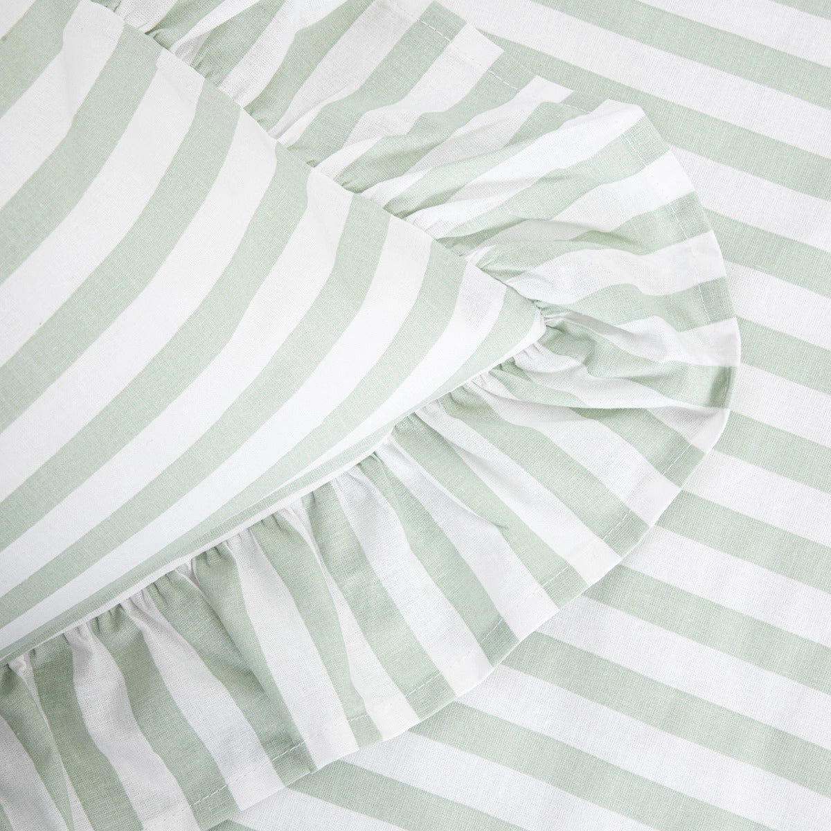 MINT CANDY fodros szélű gyerek ágynemű szett (140 x 200 + 50 x 60)