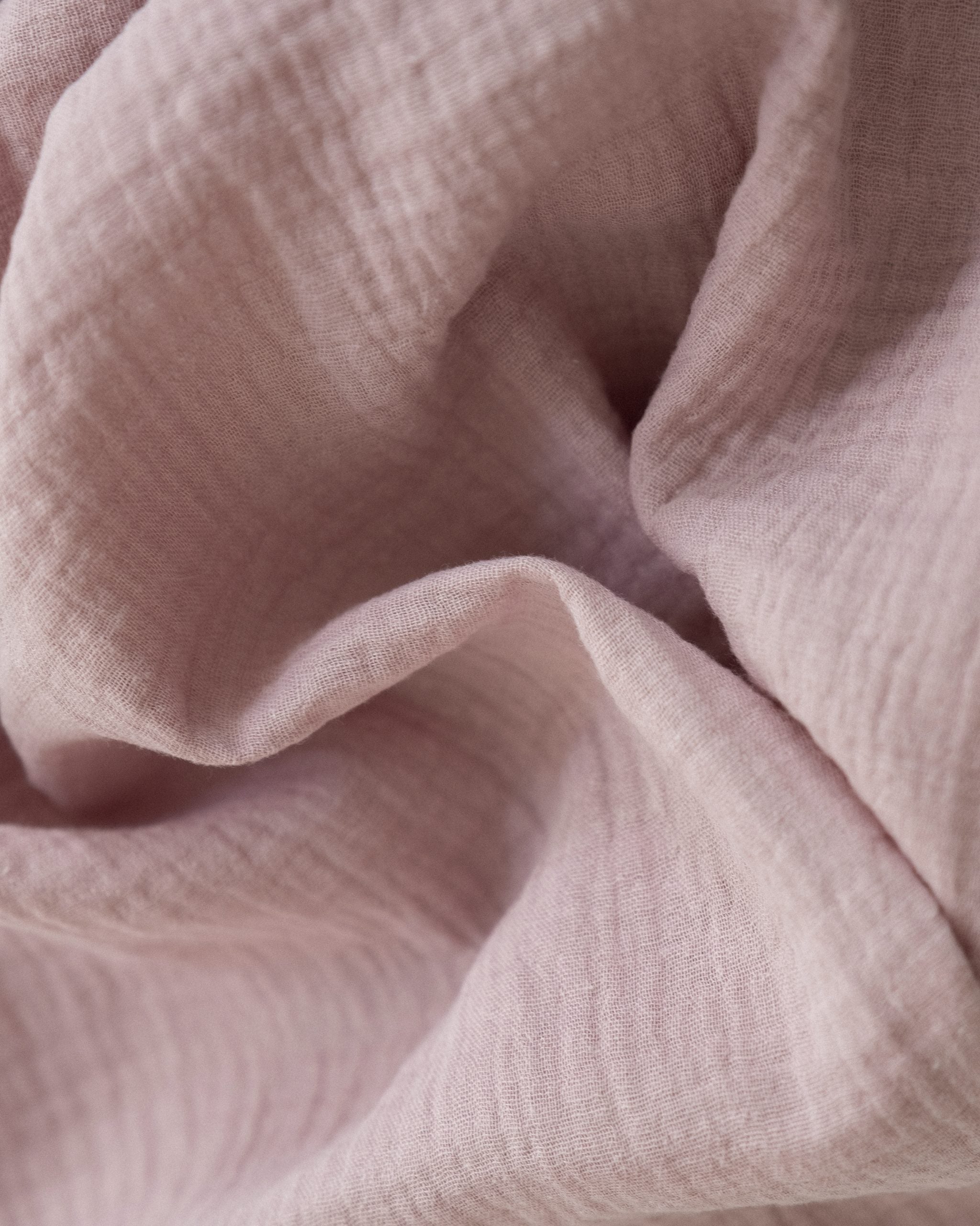 100% pamut muszlin kendő (3 db) 'DUSTY PINK'