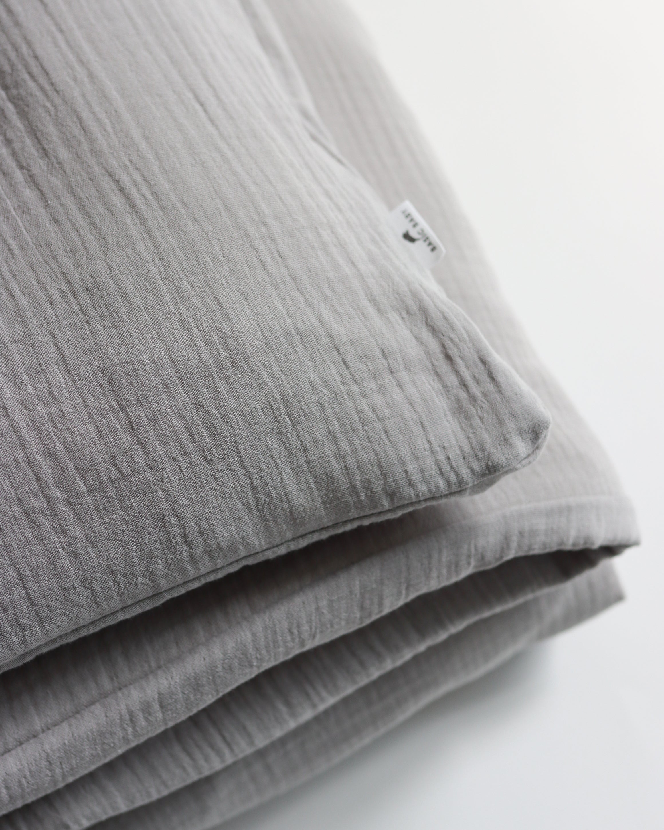 100% pamut muszlin ágynemű 'SILVER GREY'