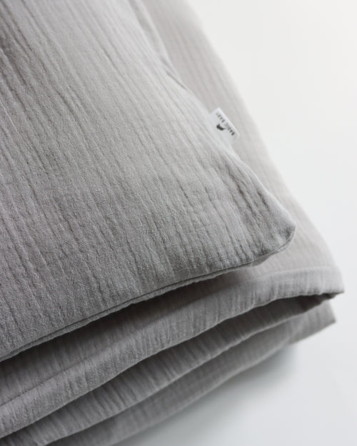 100% pamut muszlin ágynemű 'SILVER GREY'